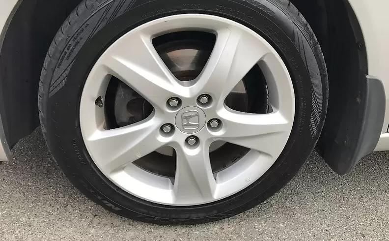 колесо на Хонде