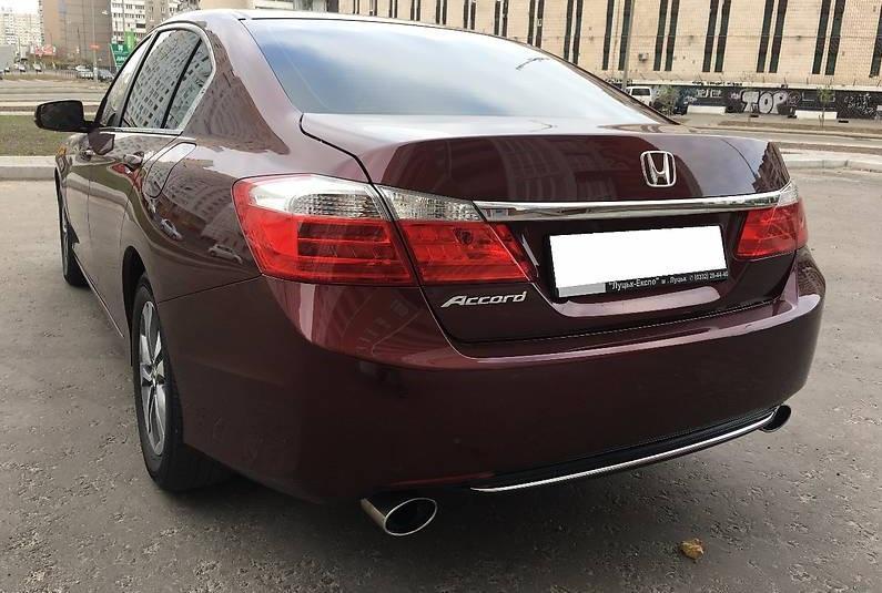 Аккорд 9 сзади