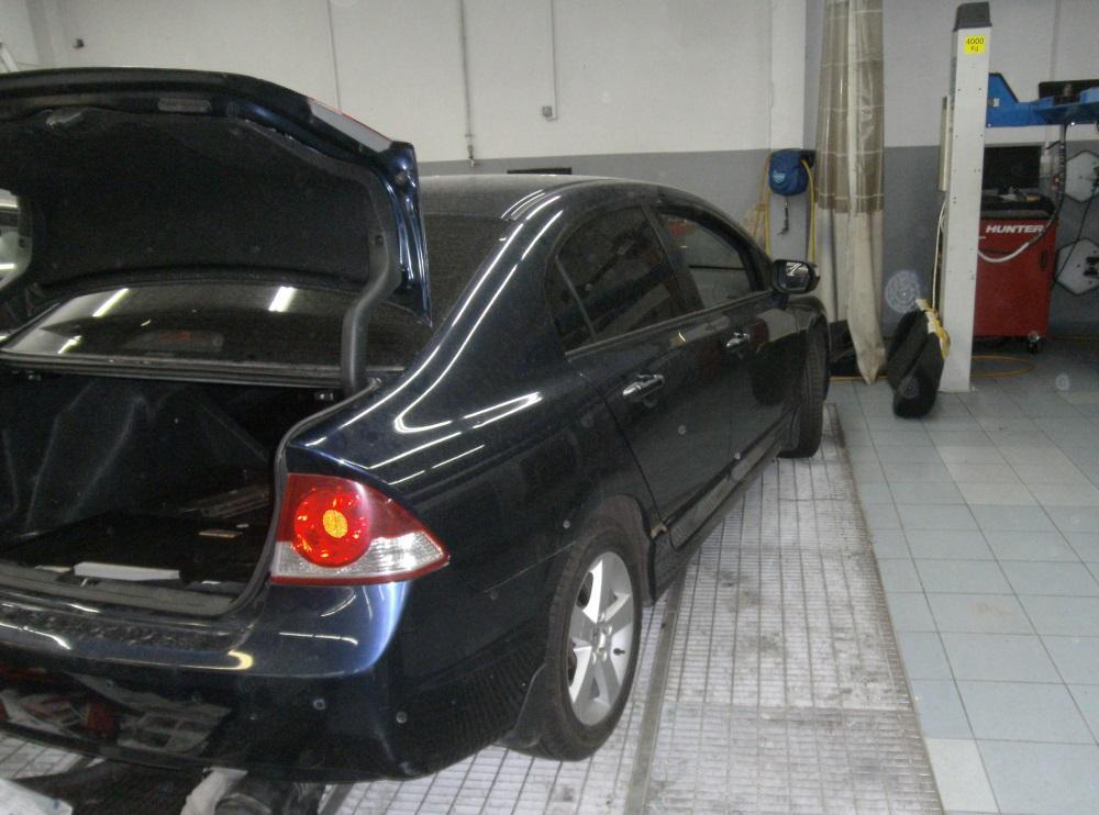 Цивик седан на СТО