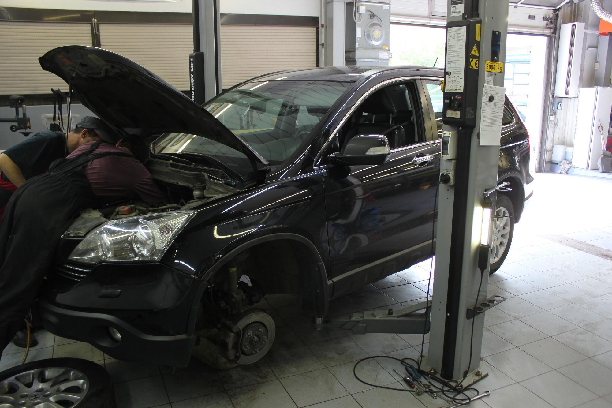 ЦР-В на подъемнике