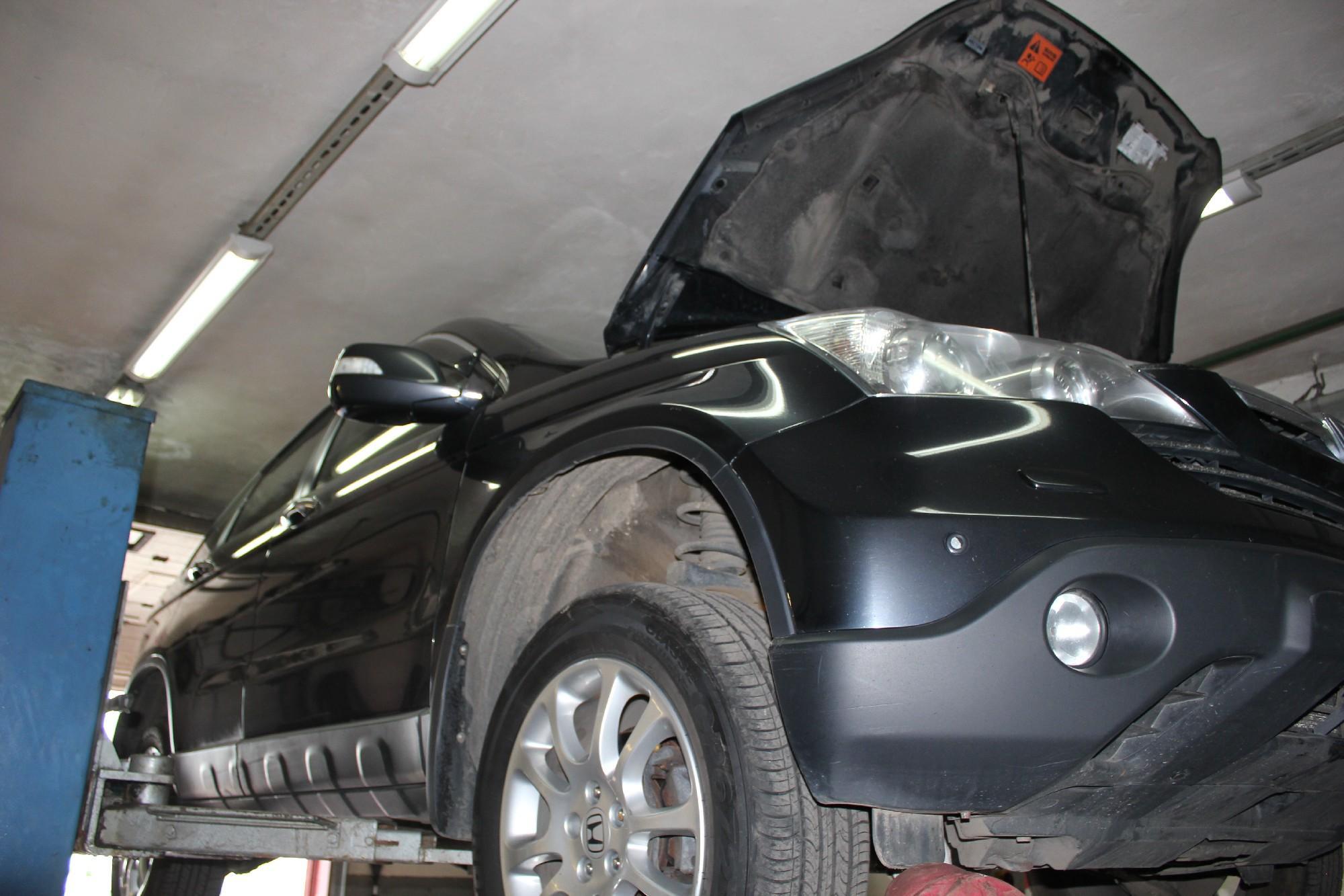 ЦР-В на подъемнике снизу