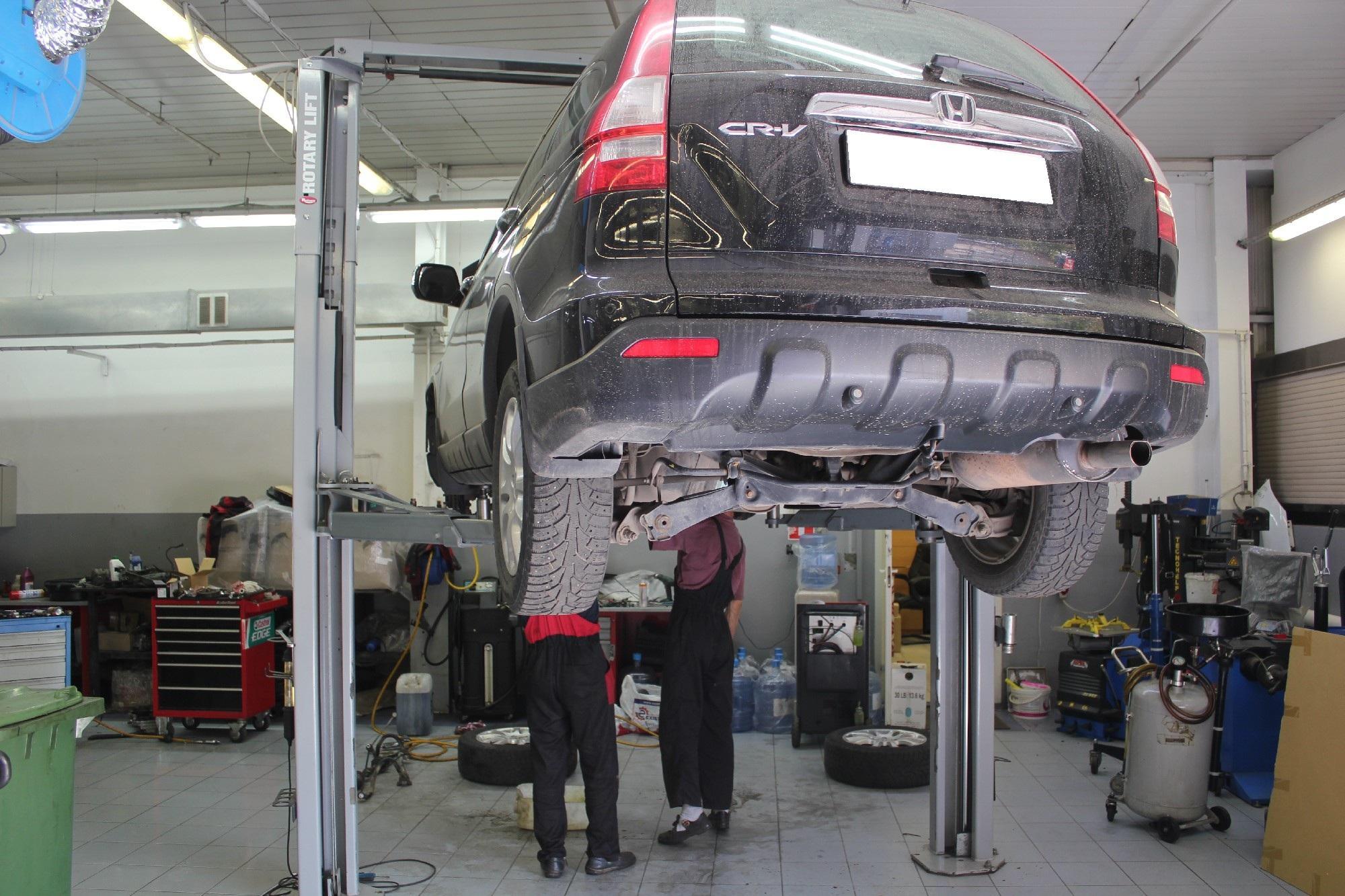 ЦР-В на подъемнике