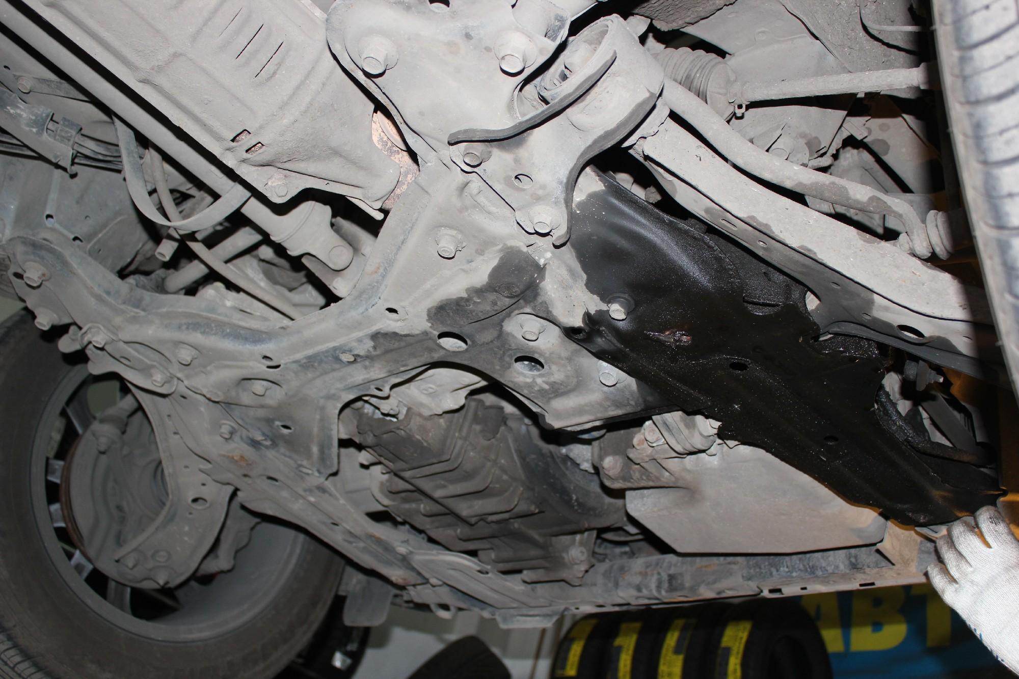 КПП снизу на Хонде