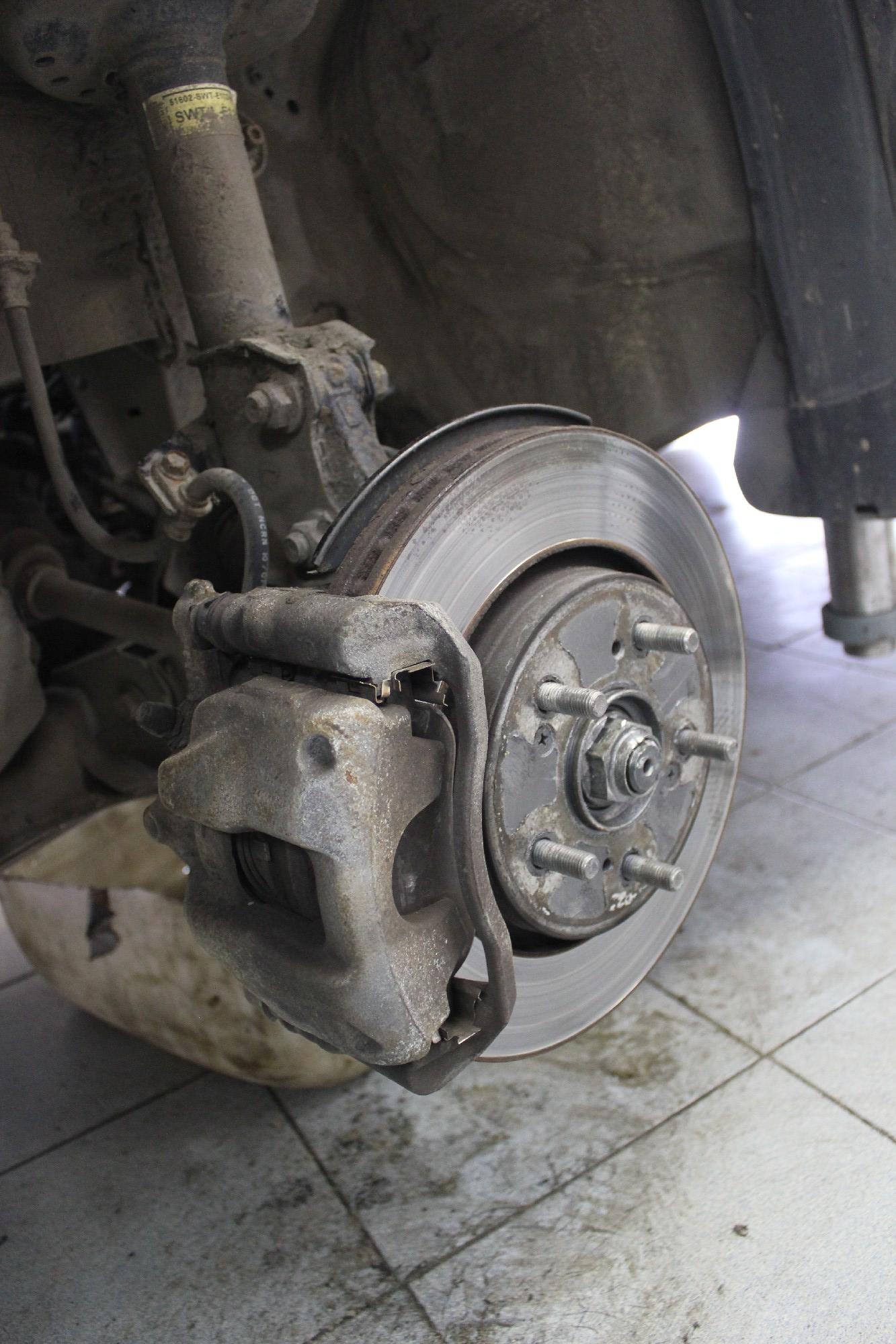 тормоза на кроссовере Хонда