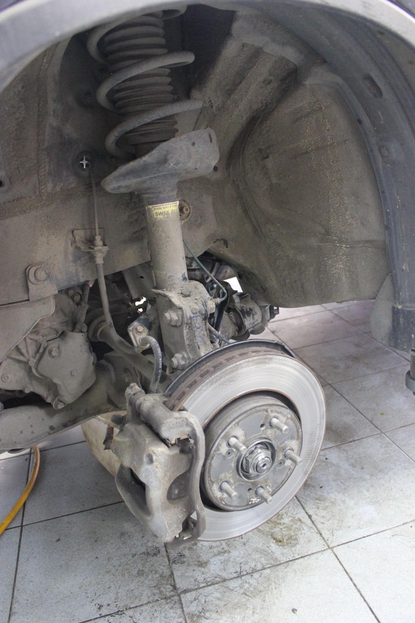 передняя подвеска на ЦР-В