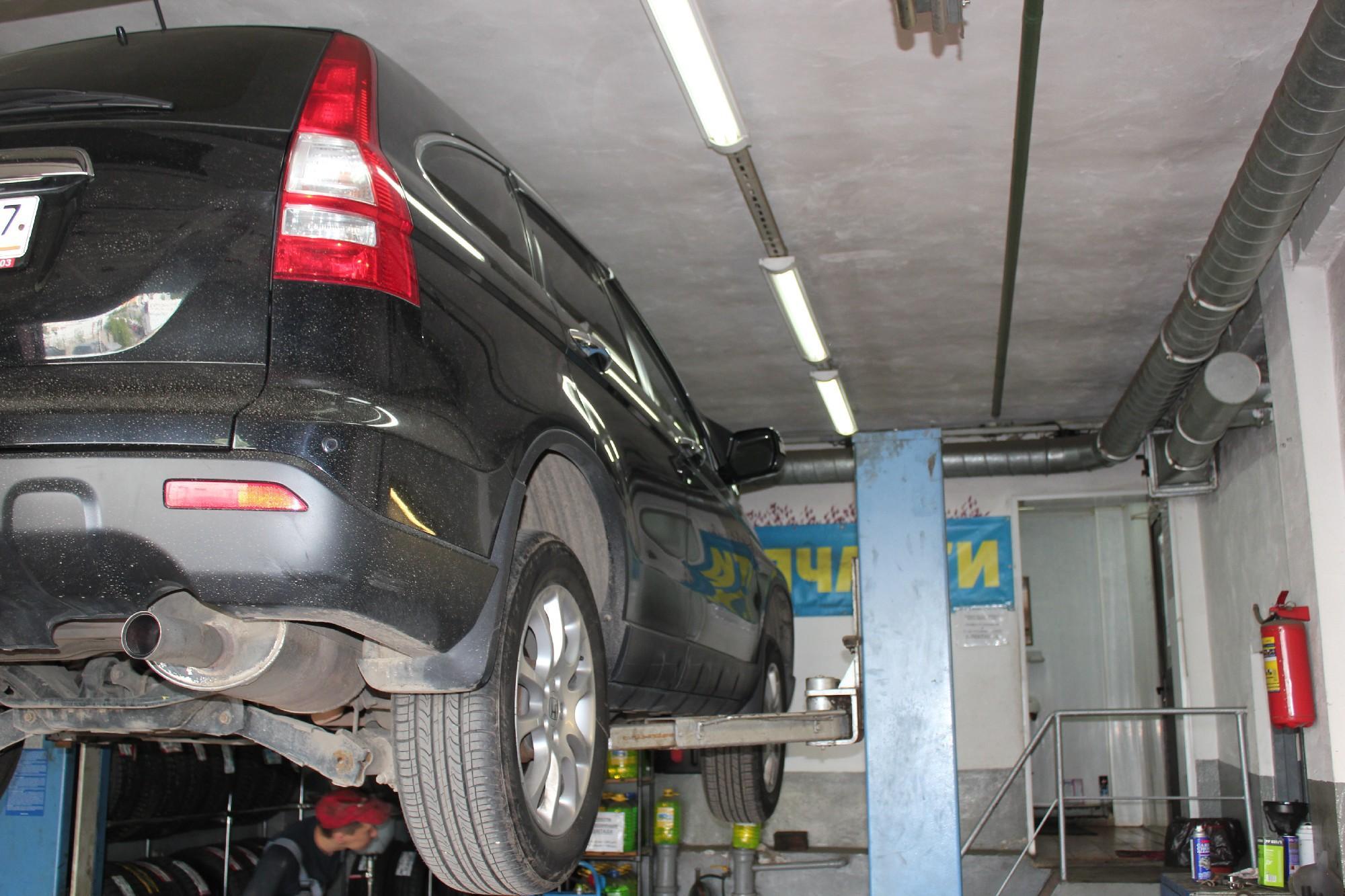 ЦР-В на подъемнике