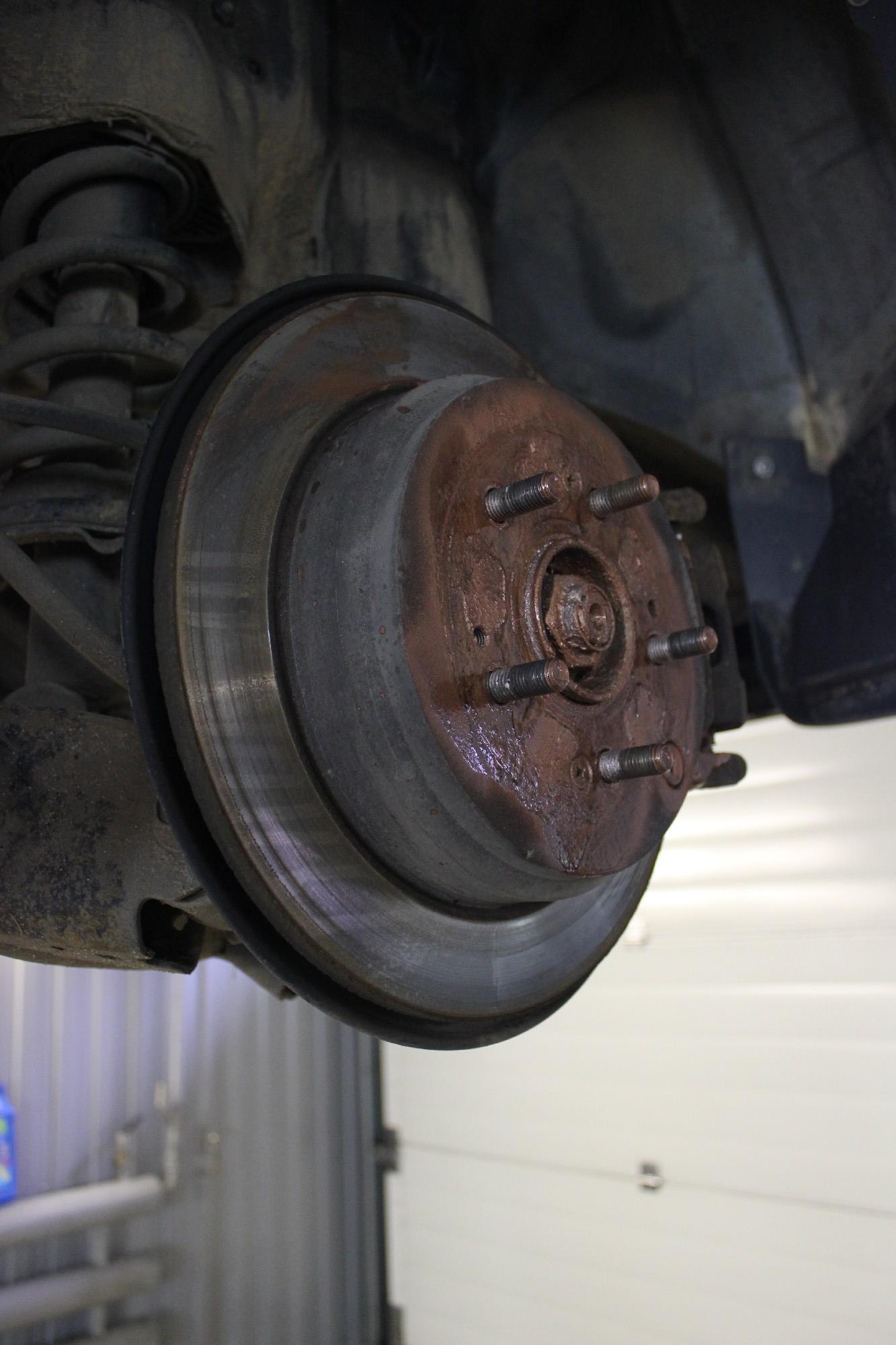 ступица с тормозным диском