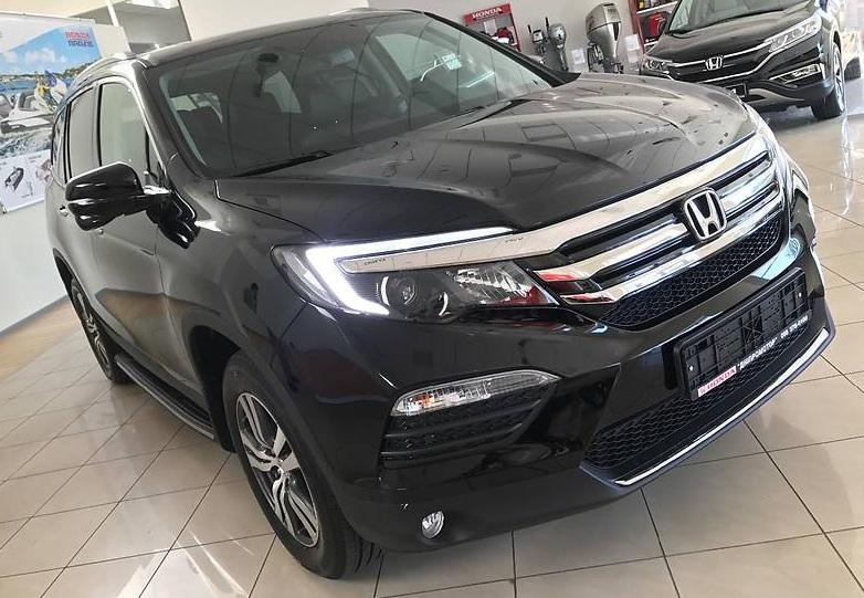 черный Хонда Пилот