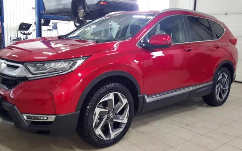 красный СРВ в сервисе