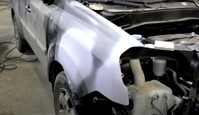 ремонт крыла