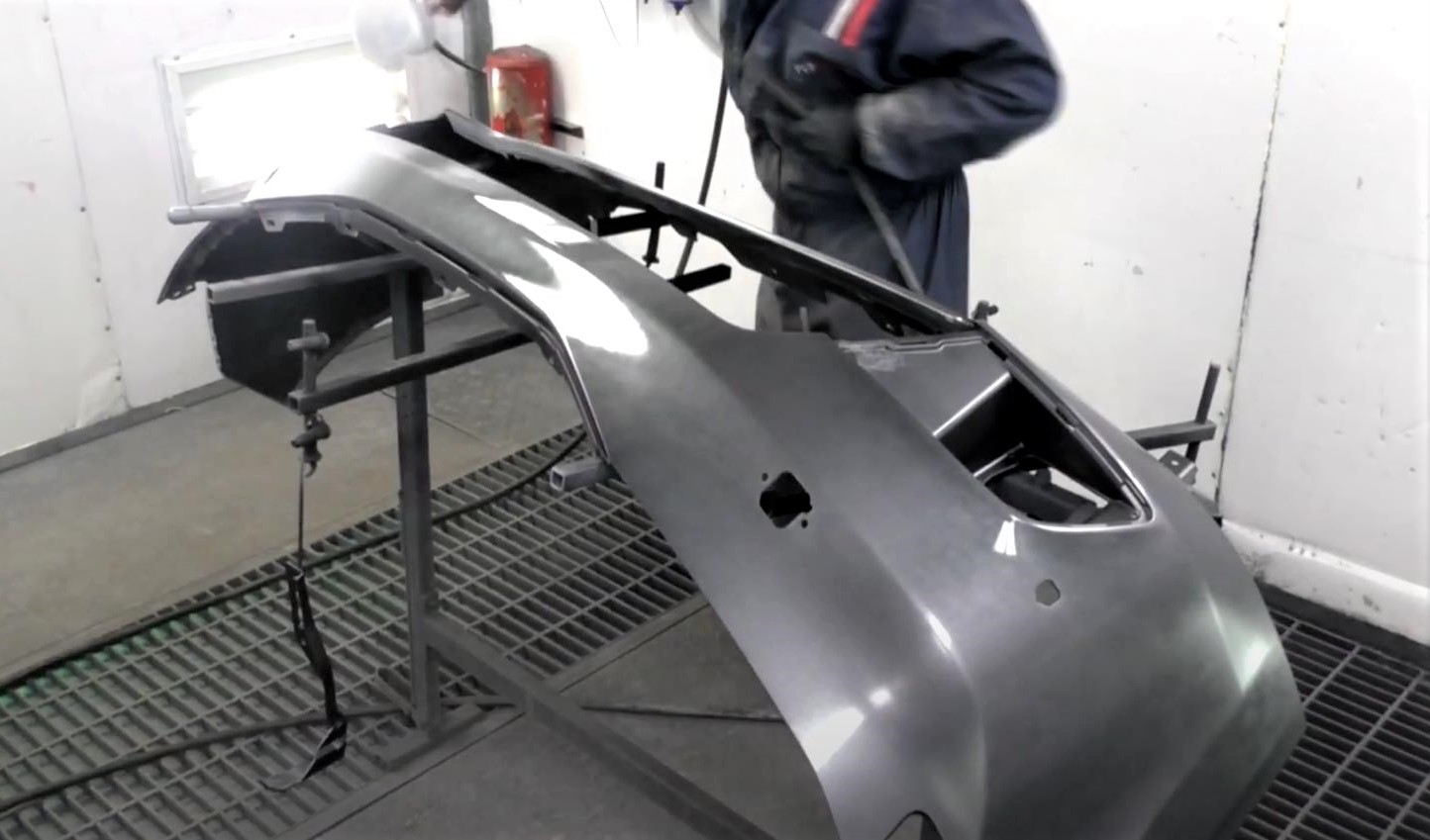 покраска бампера Хонда Пилот