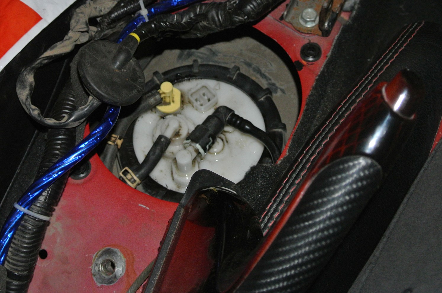 замена топливного фильтра цивик