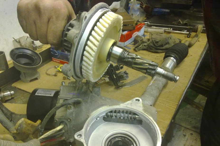 ремонт рулевой рейки цивик