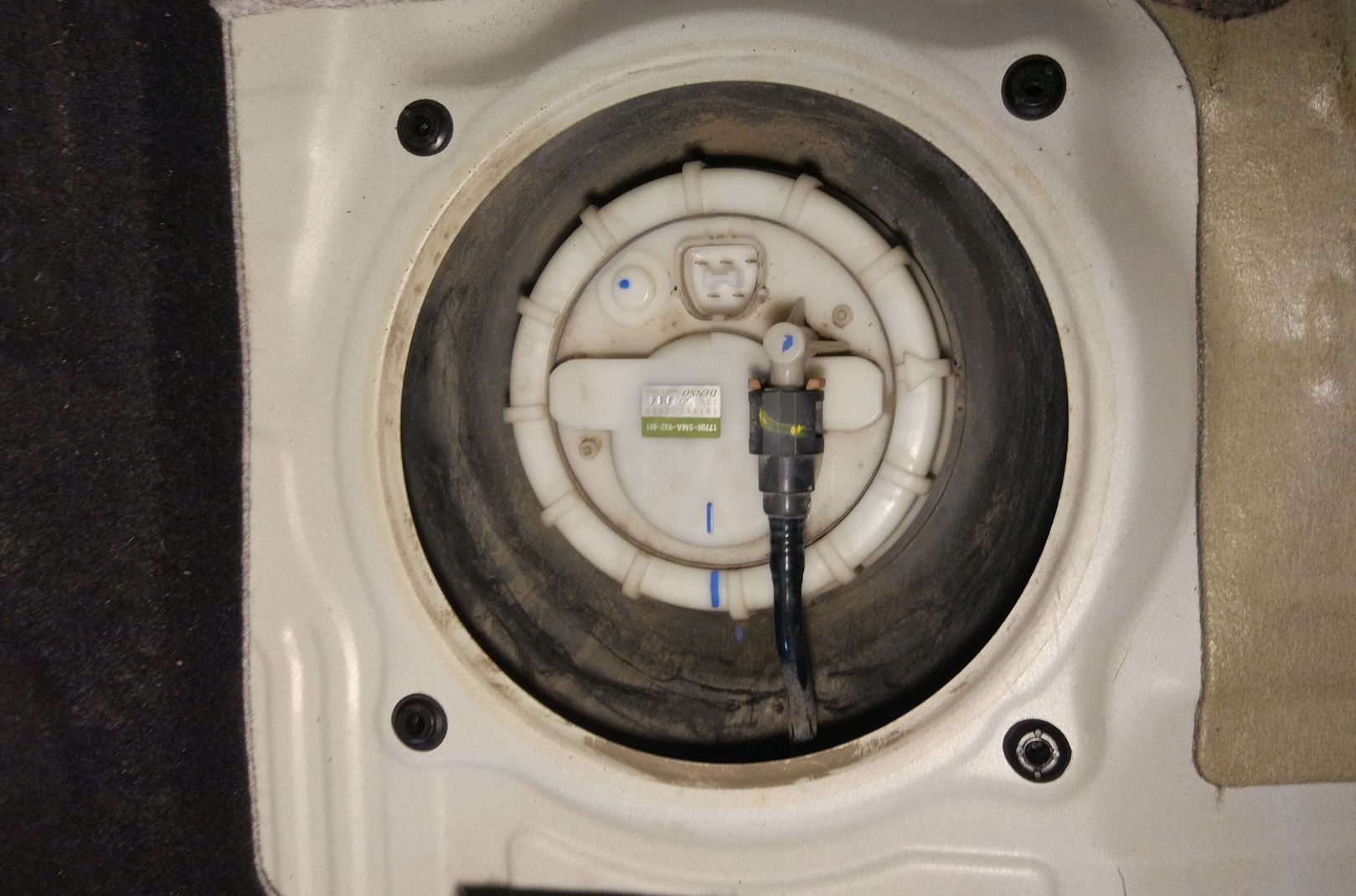 замена топливного насоса хонда пилот