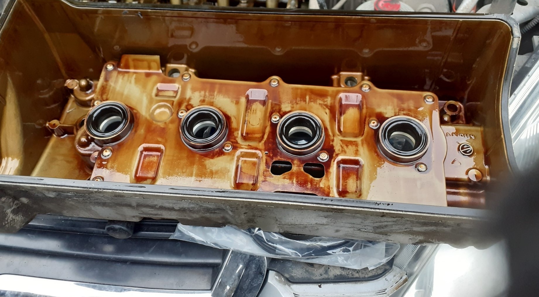 клапанная крышка хонда