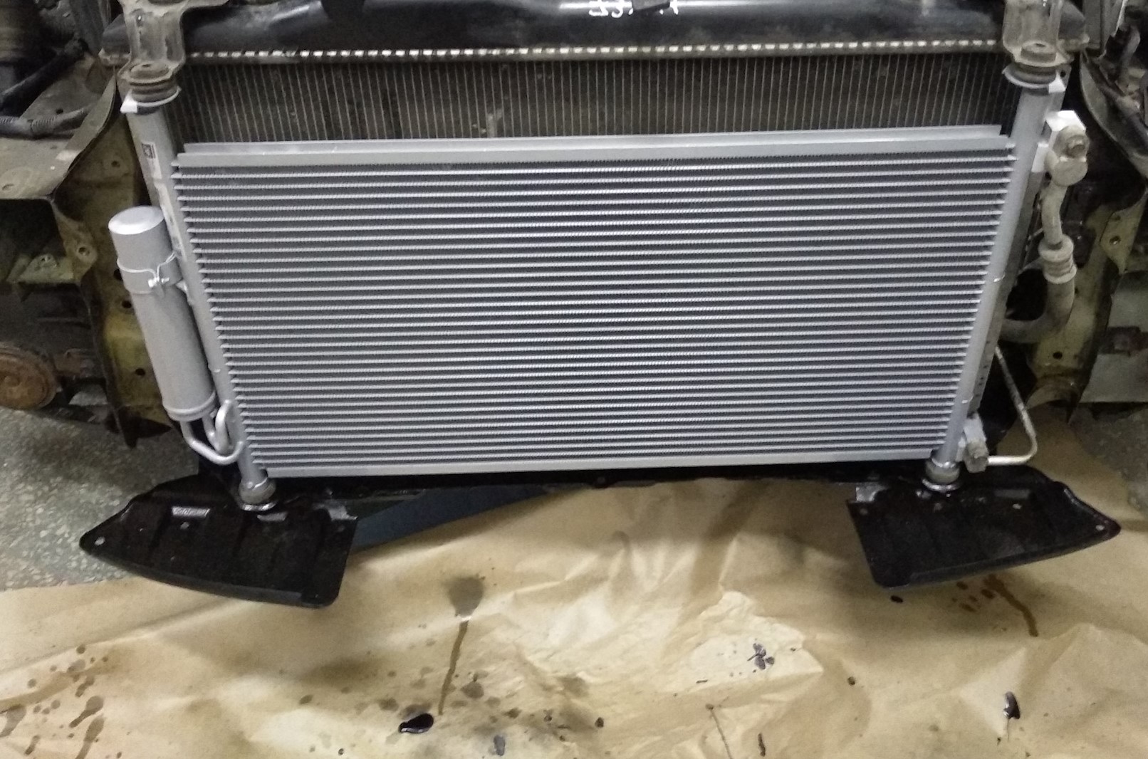 замена радиатора на цивике