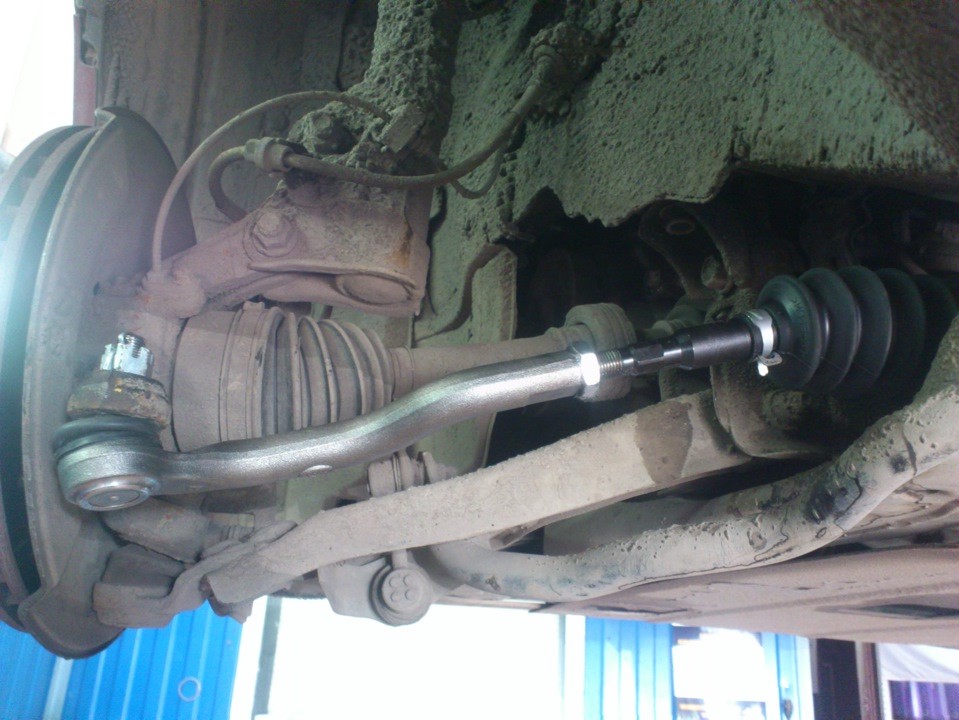 замена рулевых тяг цивик