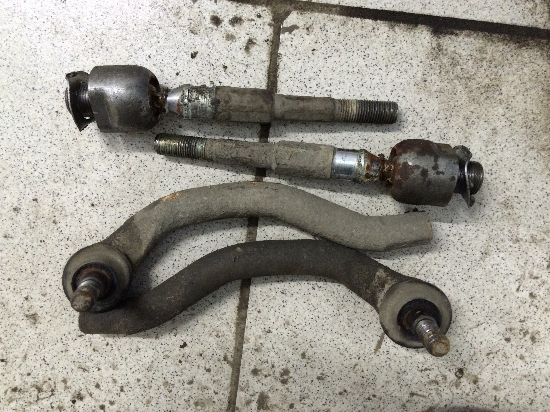 старые тяги и наконечники хонда