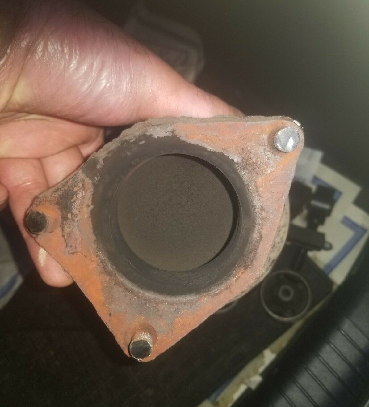 старый катализатор Хонда