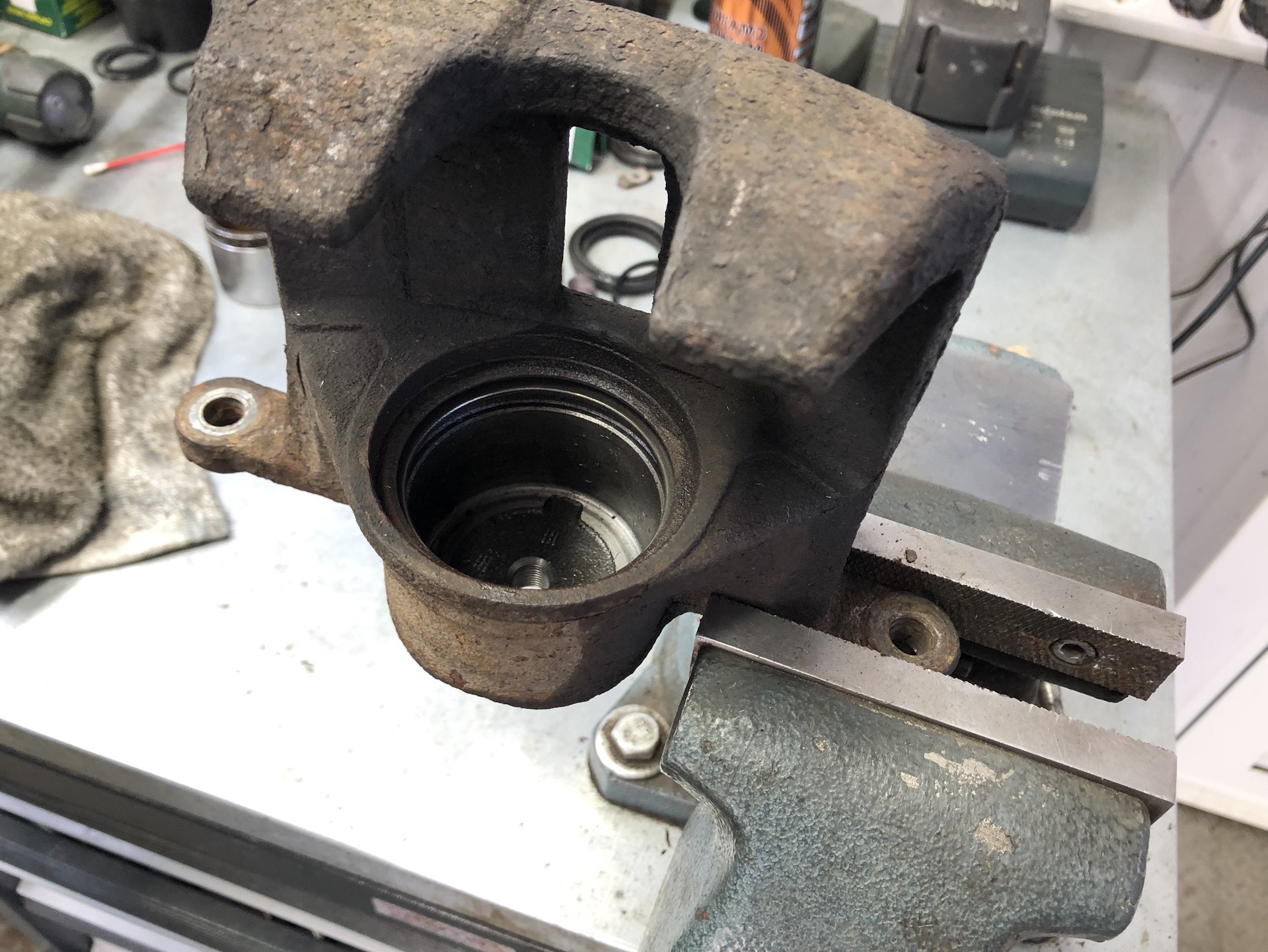 ремонт заднего суппорта хонда цивик