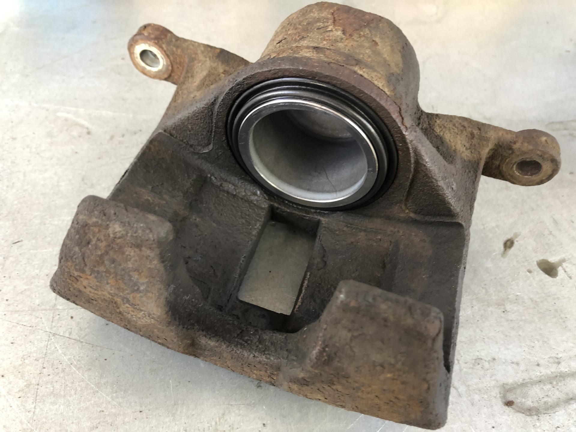 отремонтированный суппорт хонда