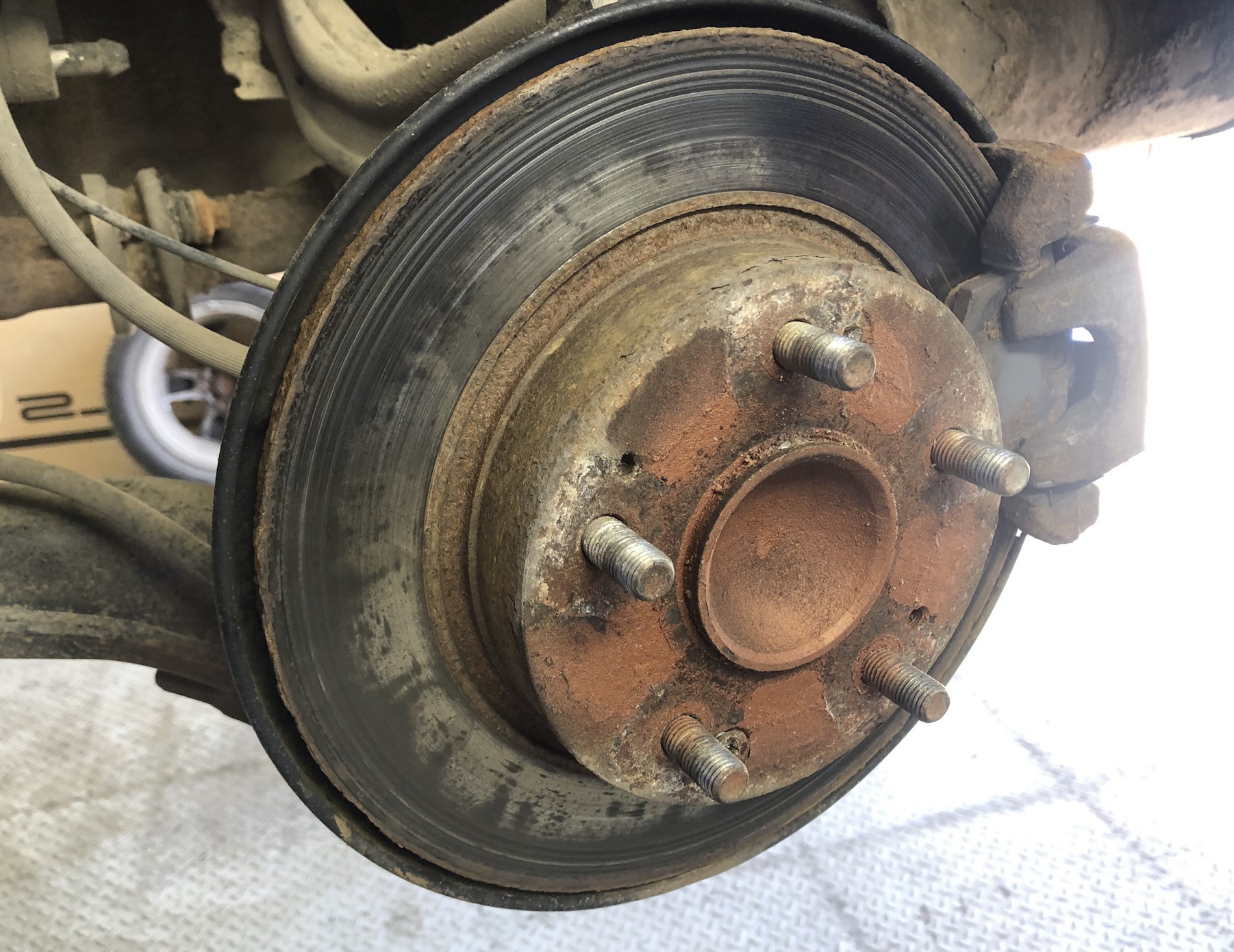 задние тормоза хонда