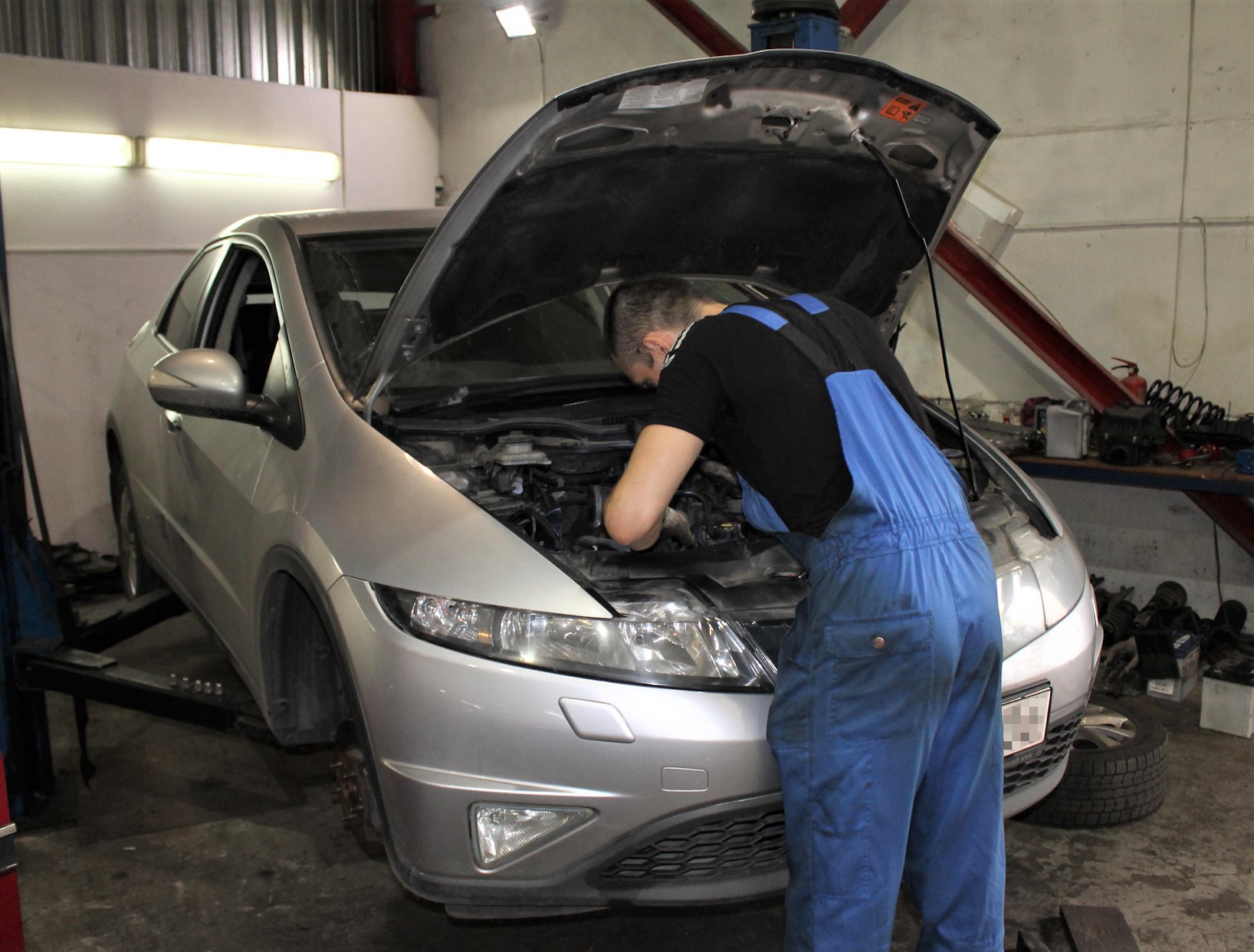 хонда цивик в сервисе