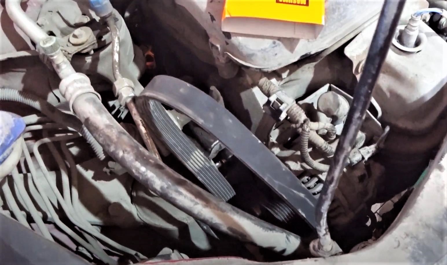 Замена ремня привода агрегатов Цивик