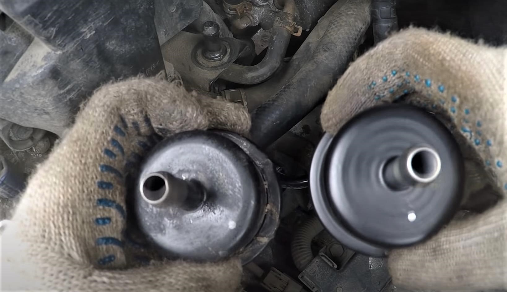 старый и новый фильтр акпп цивик