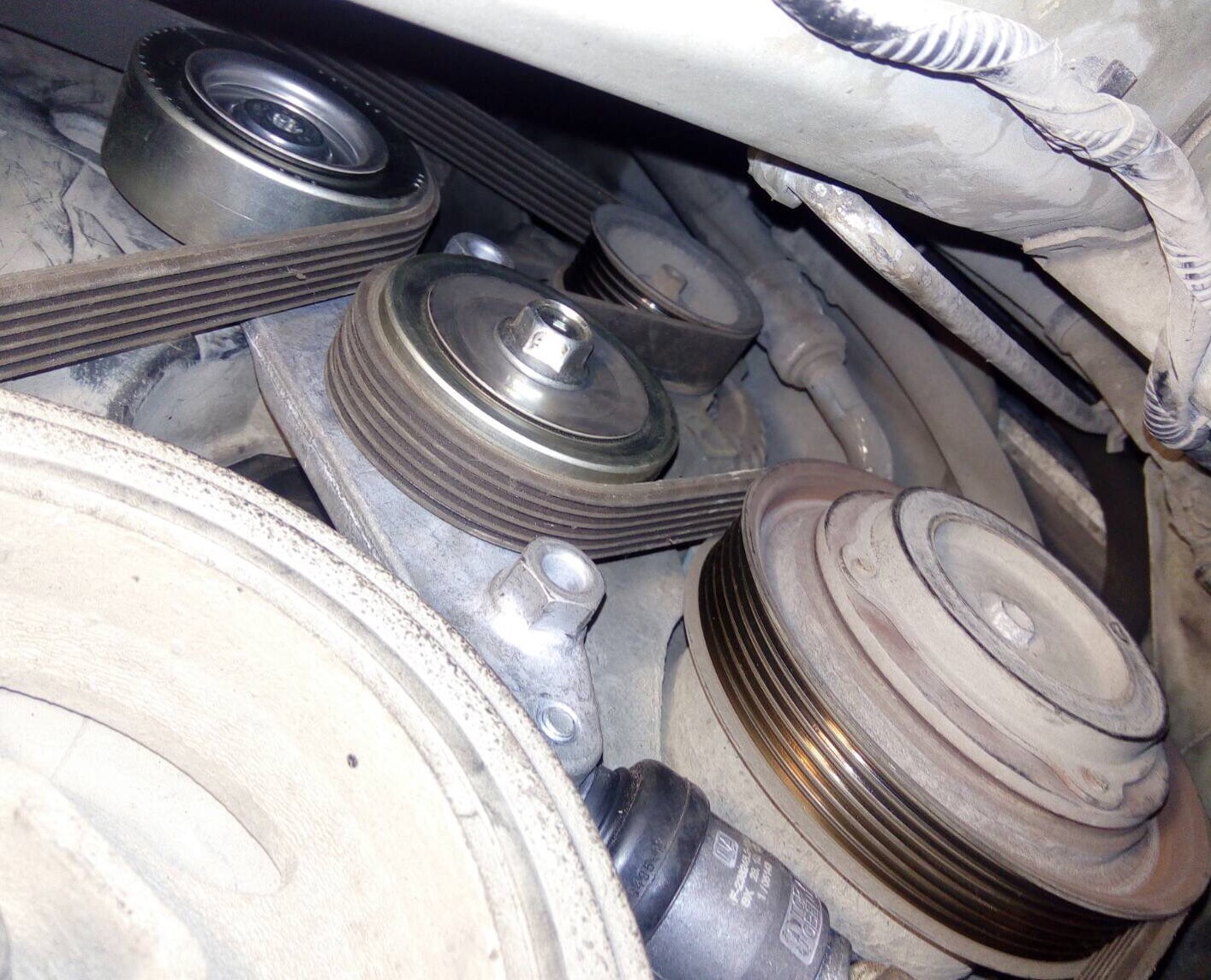 Замена приводного ремня Хонда Пилот