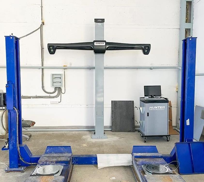 Стенд Сход развала 3D Hunter