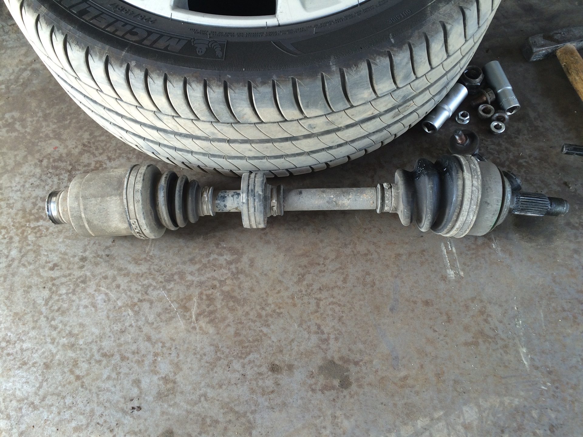 демонтированный привод