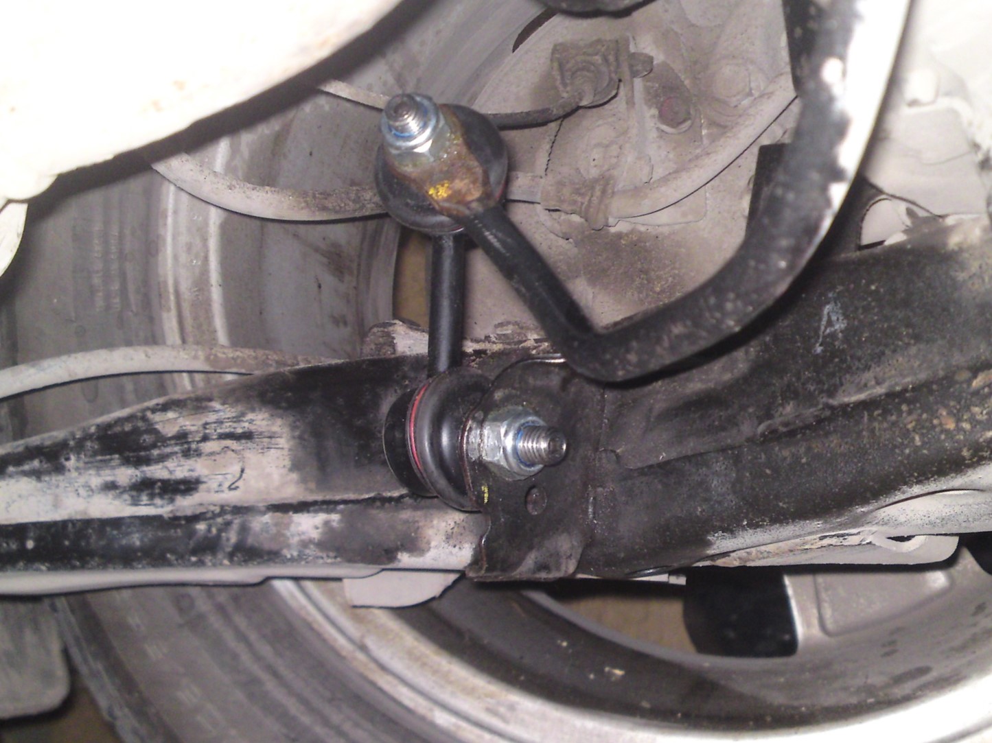 новая стойка стабилизатора на Цивике