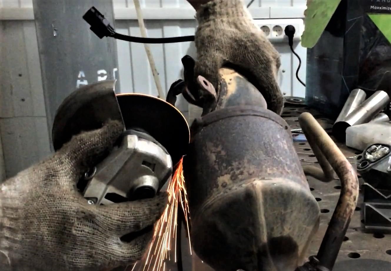 демонтаж катализатора