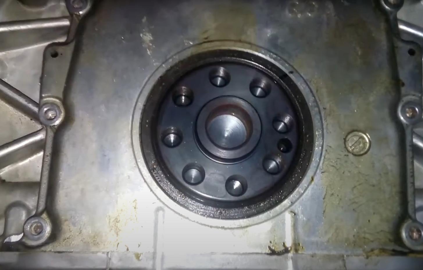 Замена заднего сальника коленвала Хонда Пилот