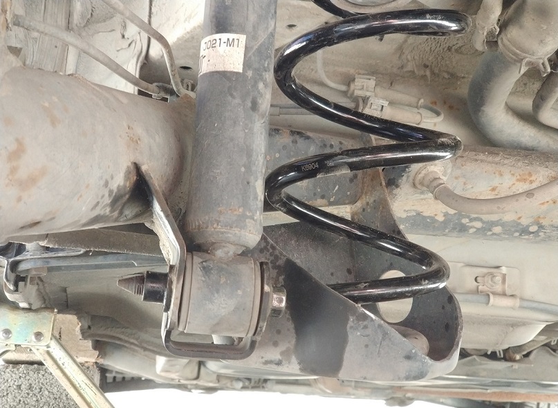 Замена задних пружин Хонда Фит