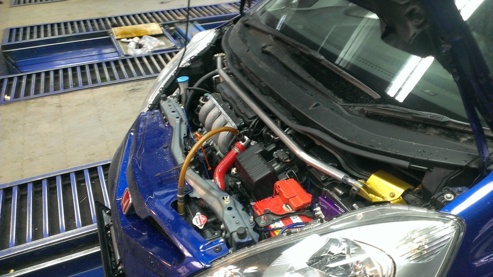 Замена антифриза Хонда Джаз