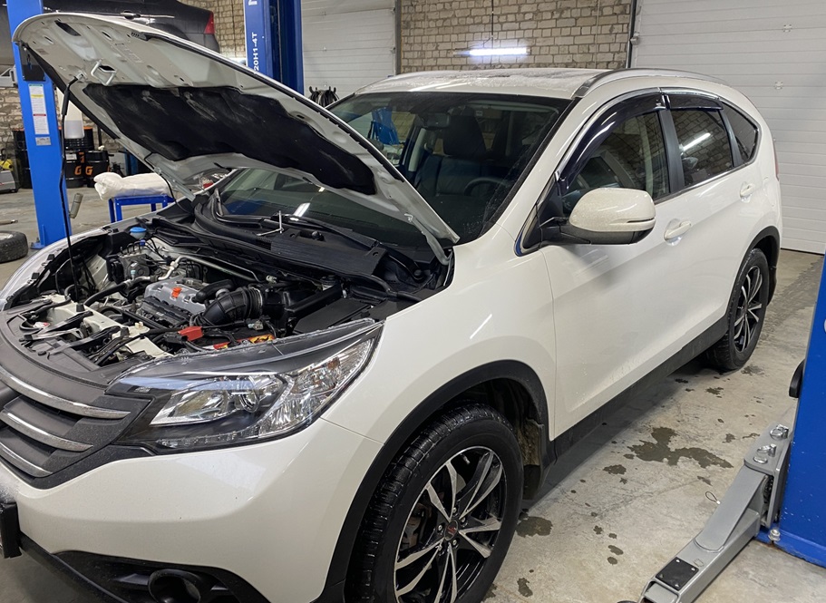 Хонда СРВ перед заменой форсунок