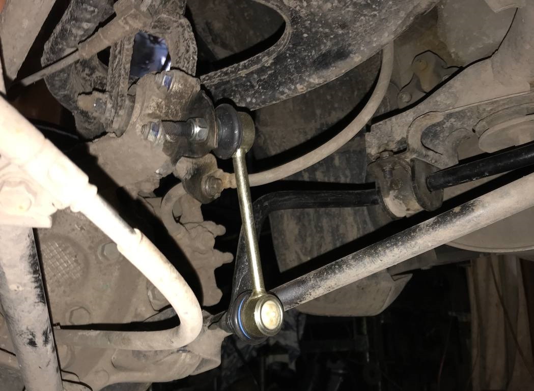 Замена стоек стабилизатора Хонда Кросстур