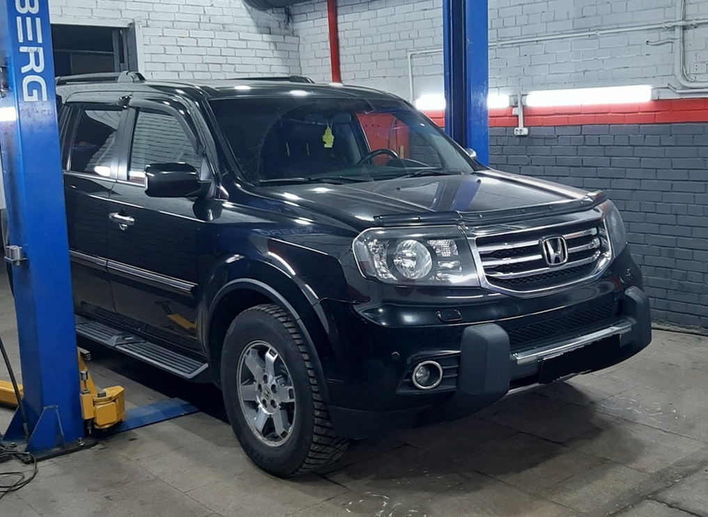 Хонда Пилот готовится к ремонту АКПП