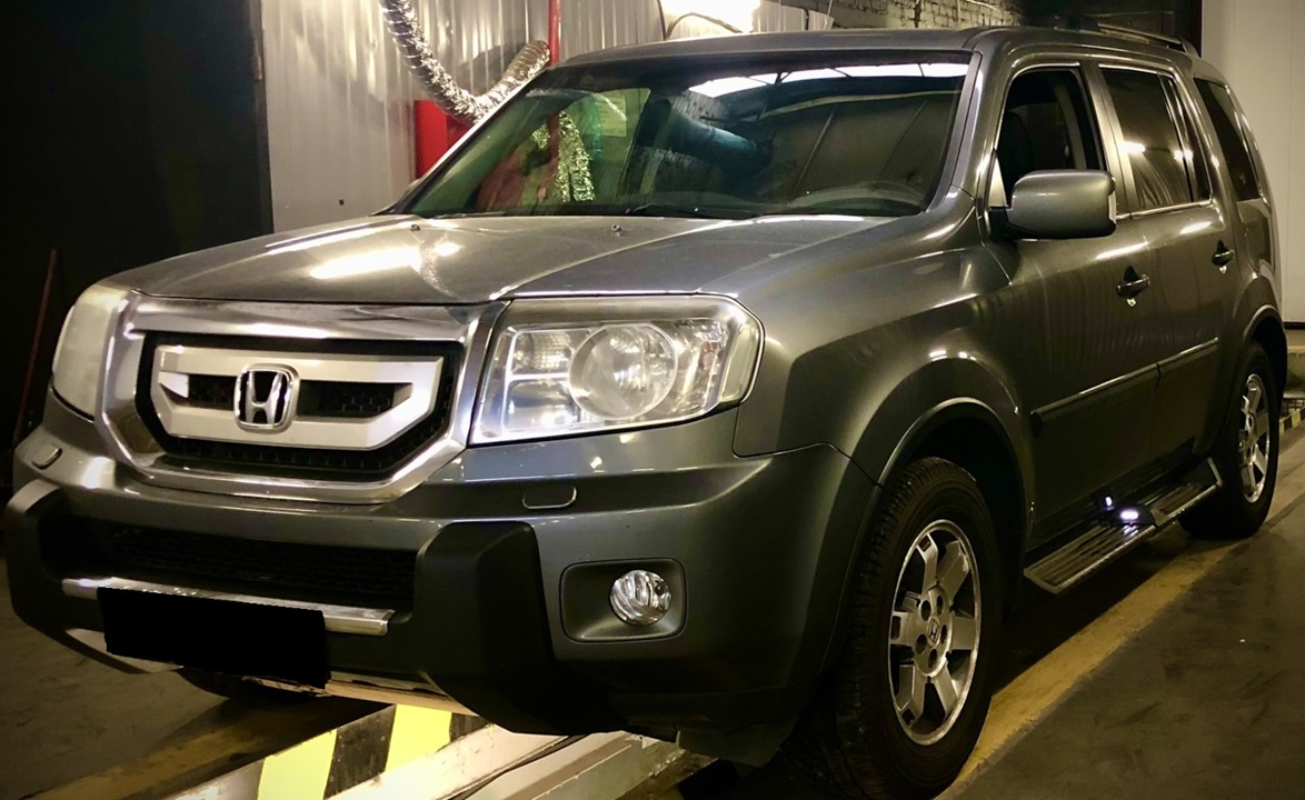 Хонда Пилот готовится к ремонту редуктора