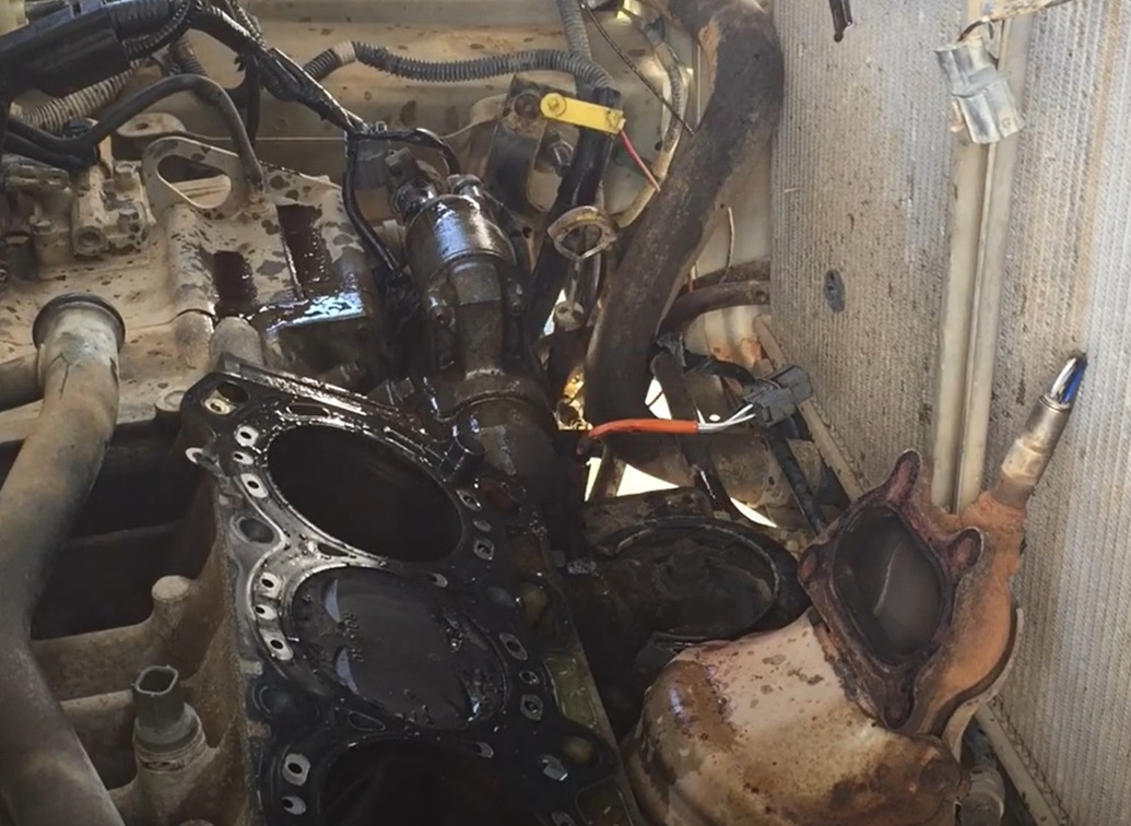 Замена прокладки ГБЦ Хонда Пилот