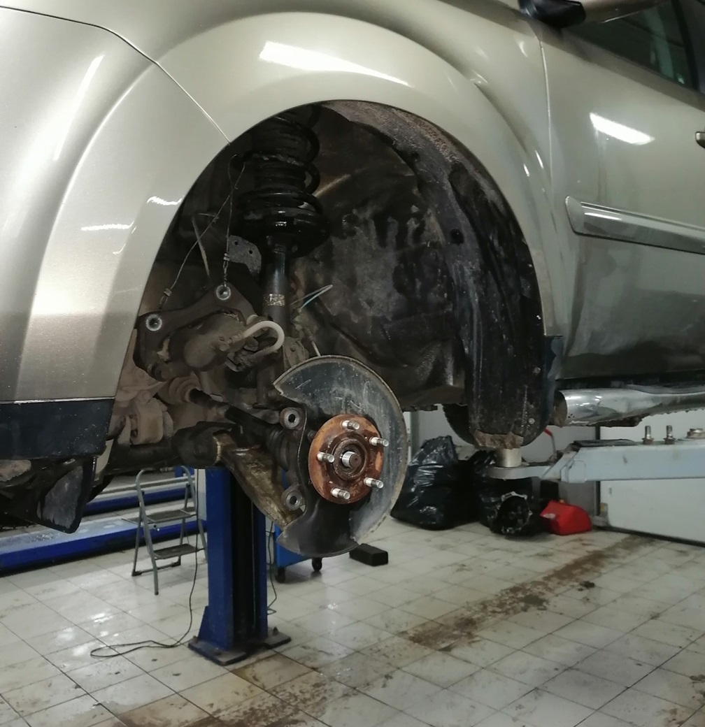 Замена ступичного подшипника Хонда Пилот