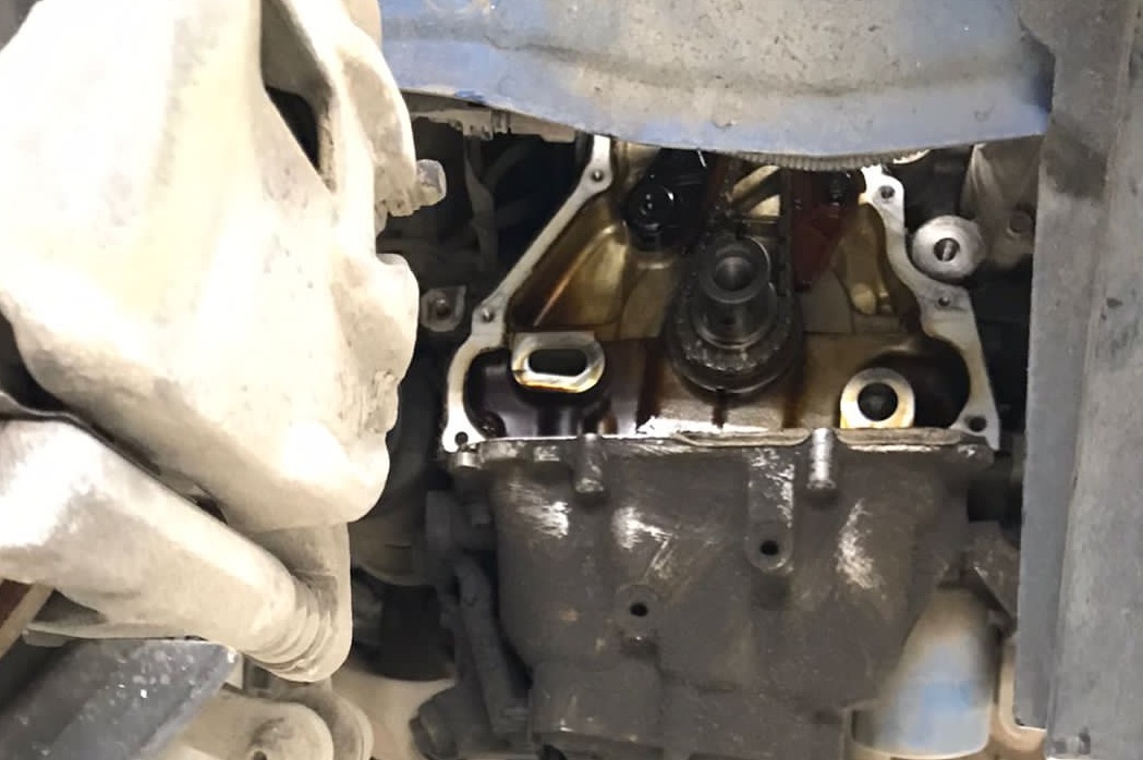 Замена масляного насоса Хонда Цивик