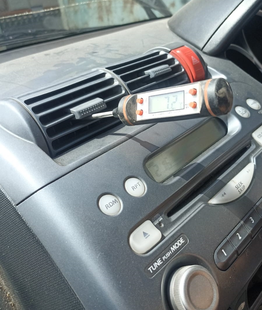 Диагностика кондиционера Хонда Фит