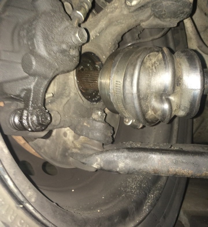 Замена ШРУСа Хонда Фит