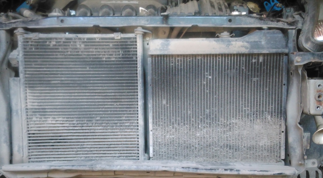 Замена радиатора Хонда Джаз