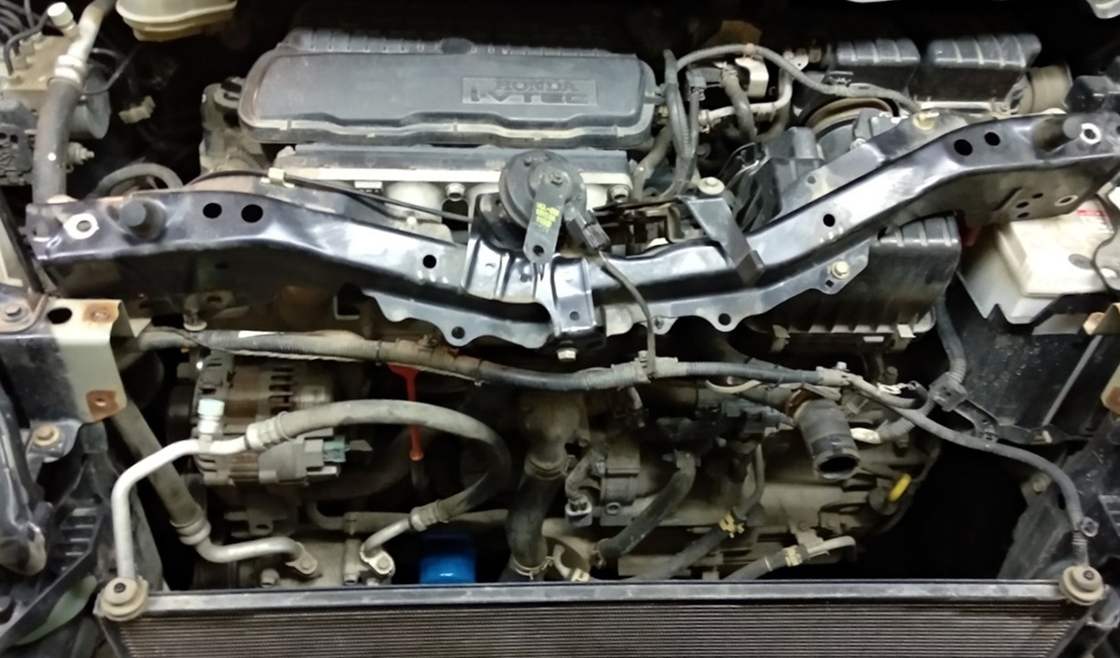 Замена радиатора Хонда Фрид