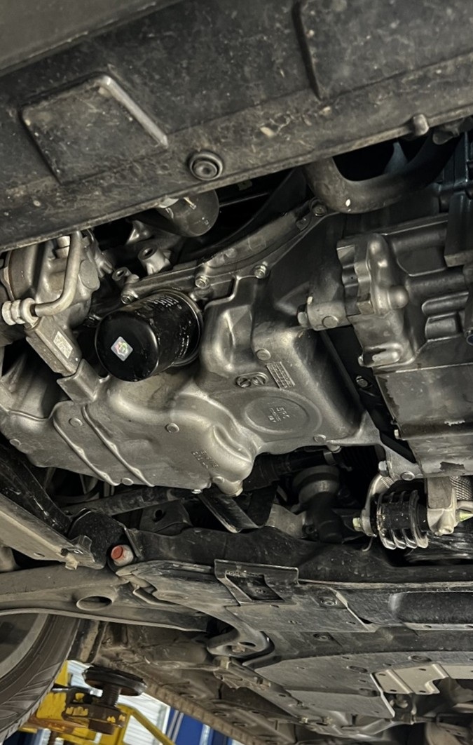 Замена масла в двигателе Хонда Фрид