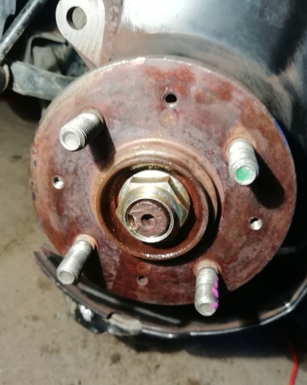 Замена ступицы Хонда Фрид